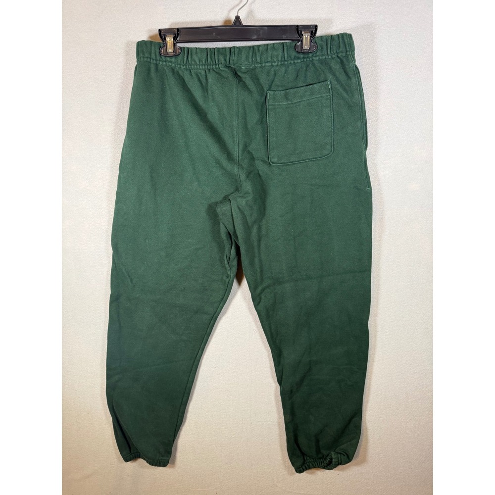 Vintage Champion Reverse Weave Athletic Club Sweatpants Green GF71 Large - Picture 3 of 10